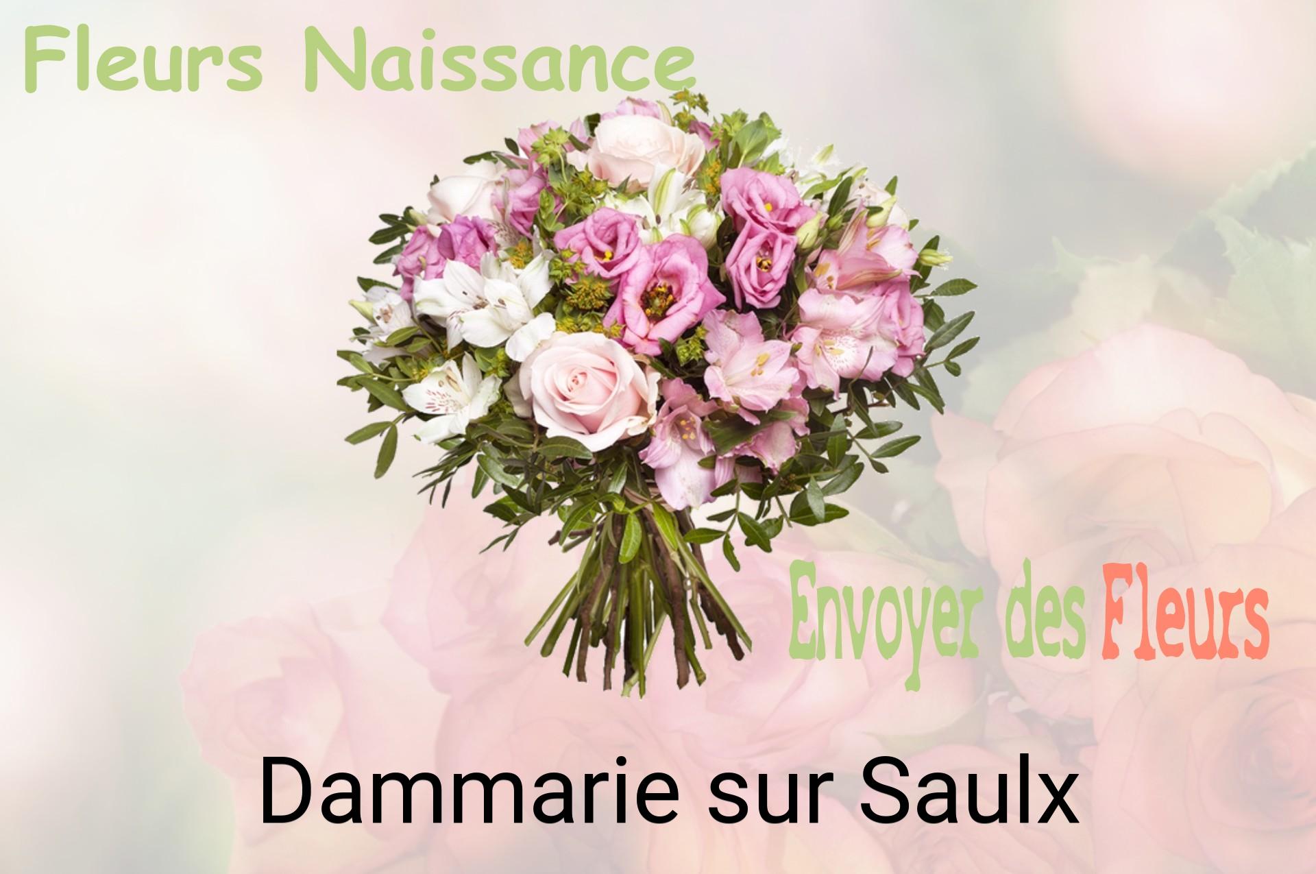 Bouquet de fleurs de naissance livré à Dammarie-sur-Saulx